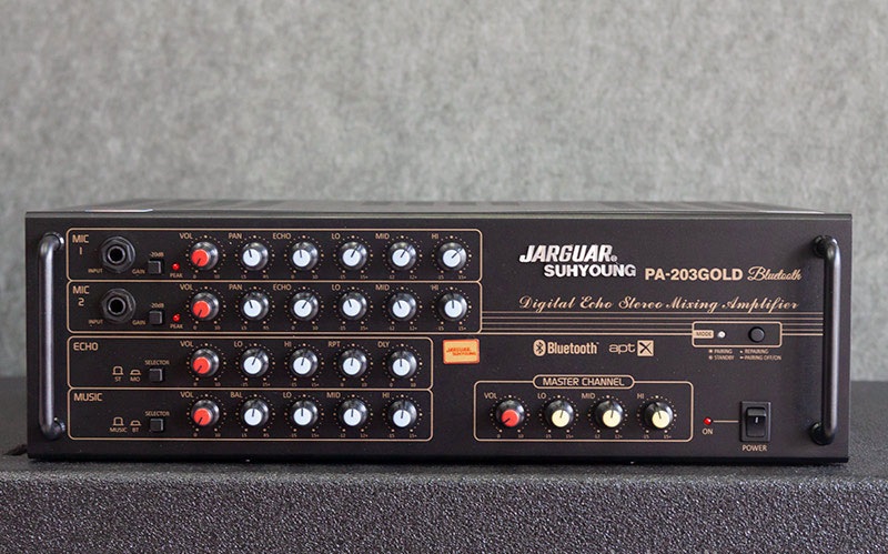 Amply Jarguar PA 203 Gold Bluetooth chính hãng giá rẻ